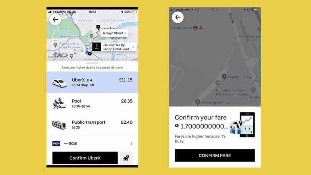 Uber lo ha vuelto a hacer: Sube las tarifas durante el atentado en Londres