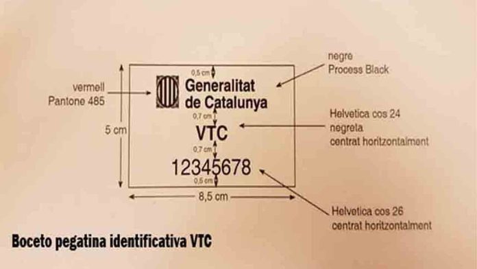 El registro de los VTC de la Generalitat estará operativo a final de febrero