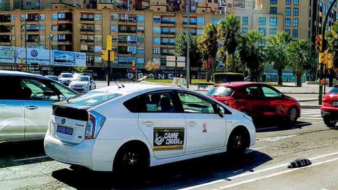 Modificación de los servicios de taxi en Zaragoza frente al coronavirus