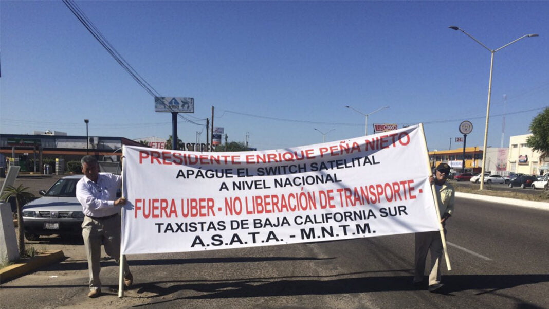 Baja California castigará con penas de cárcel a los conductores de Uber ilegales