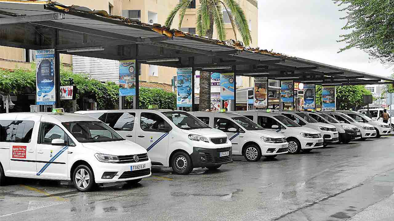 Los taxistas de Pollença y Alcúdia sufren pérdidas de un 90 %