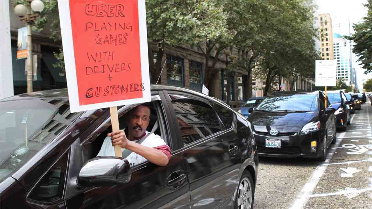 Uber tendrÃ¡ que pagar un salario mÃ­nimo a los conductores de Seattle