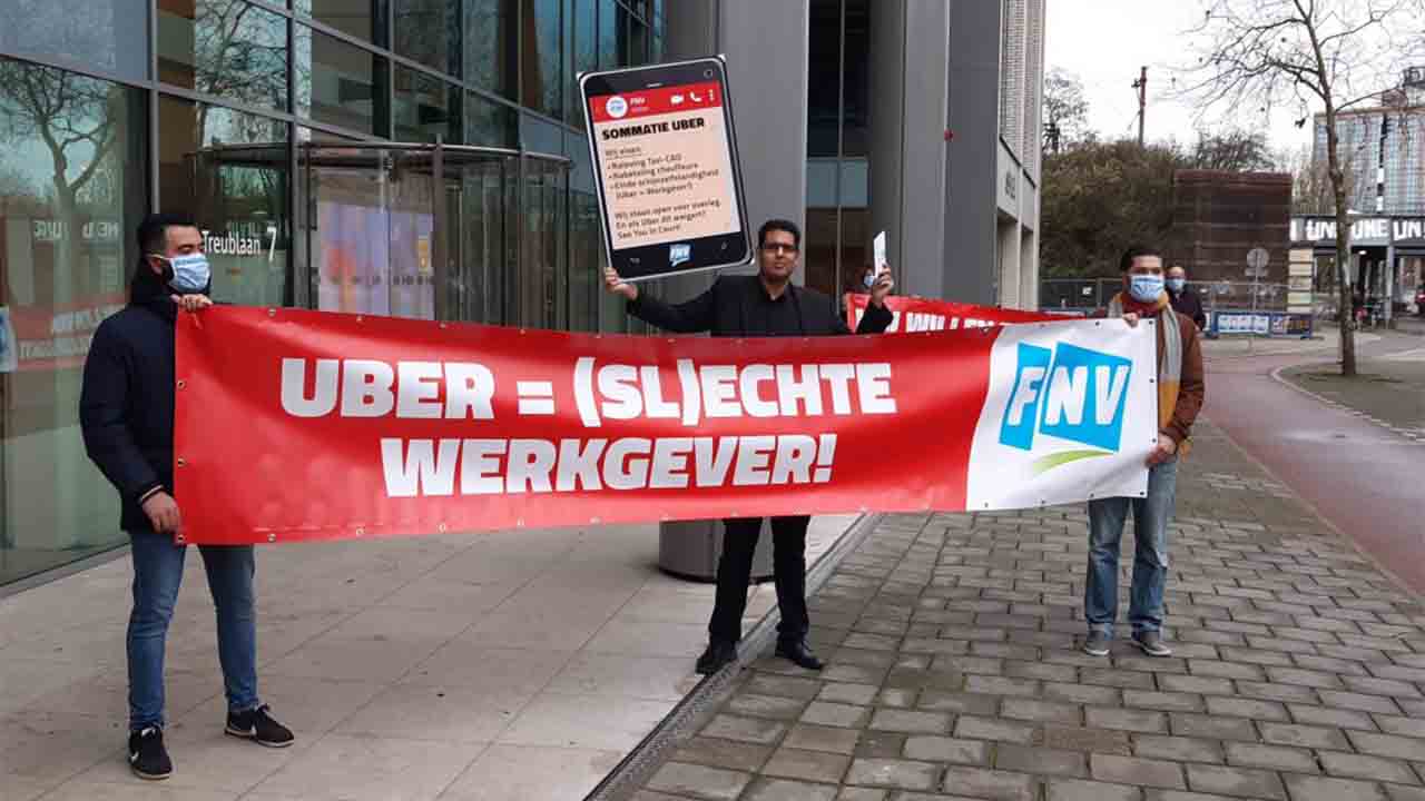El dÃ­a 13 de septiembre serÃ¡ la sentencia del juicio de FNV contra Uber en Holanda