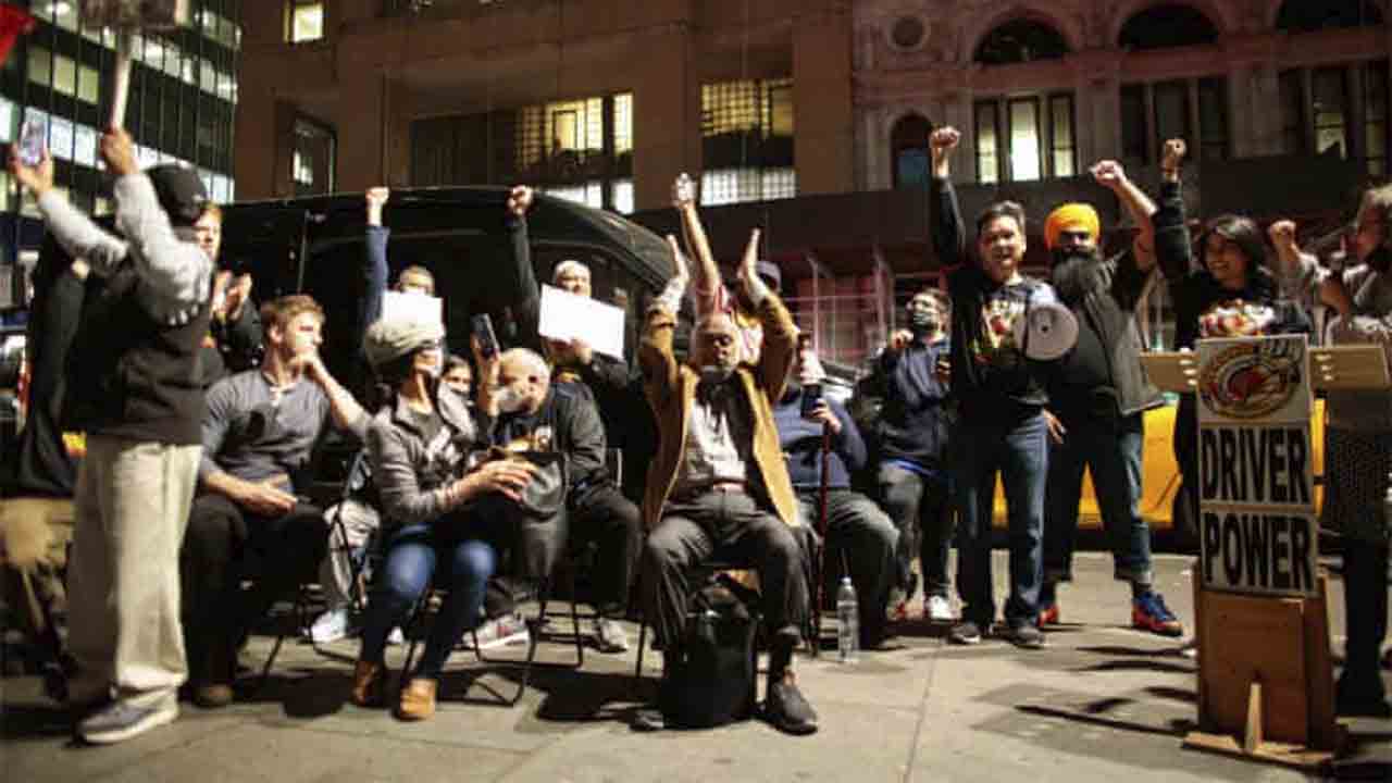 Bill de Blasio cede ante la huelga de hambre de los taxistas de Nueva York