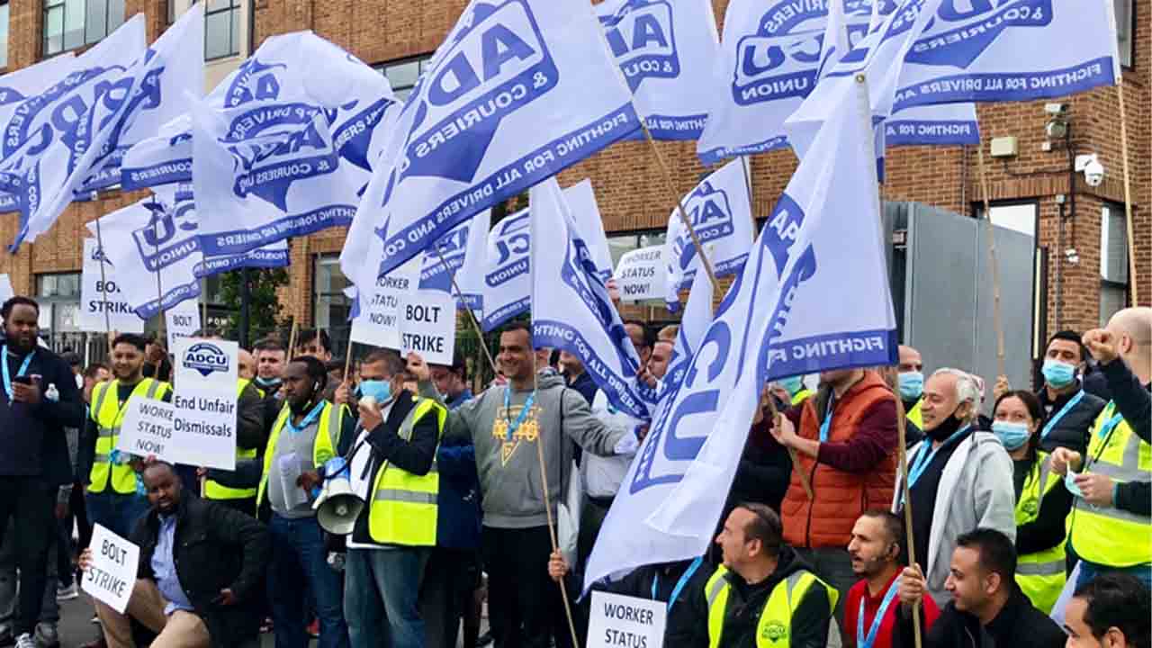 El sindicato de Reino Unido, GMB, demanda a Bolt por los derechos de los trabajadores