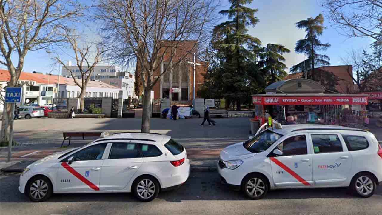 Paradas de taxi en el Distrito San Blas de Madrid