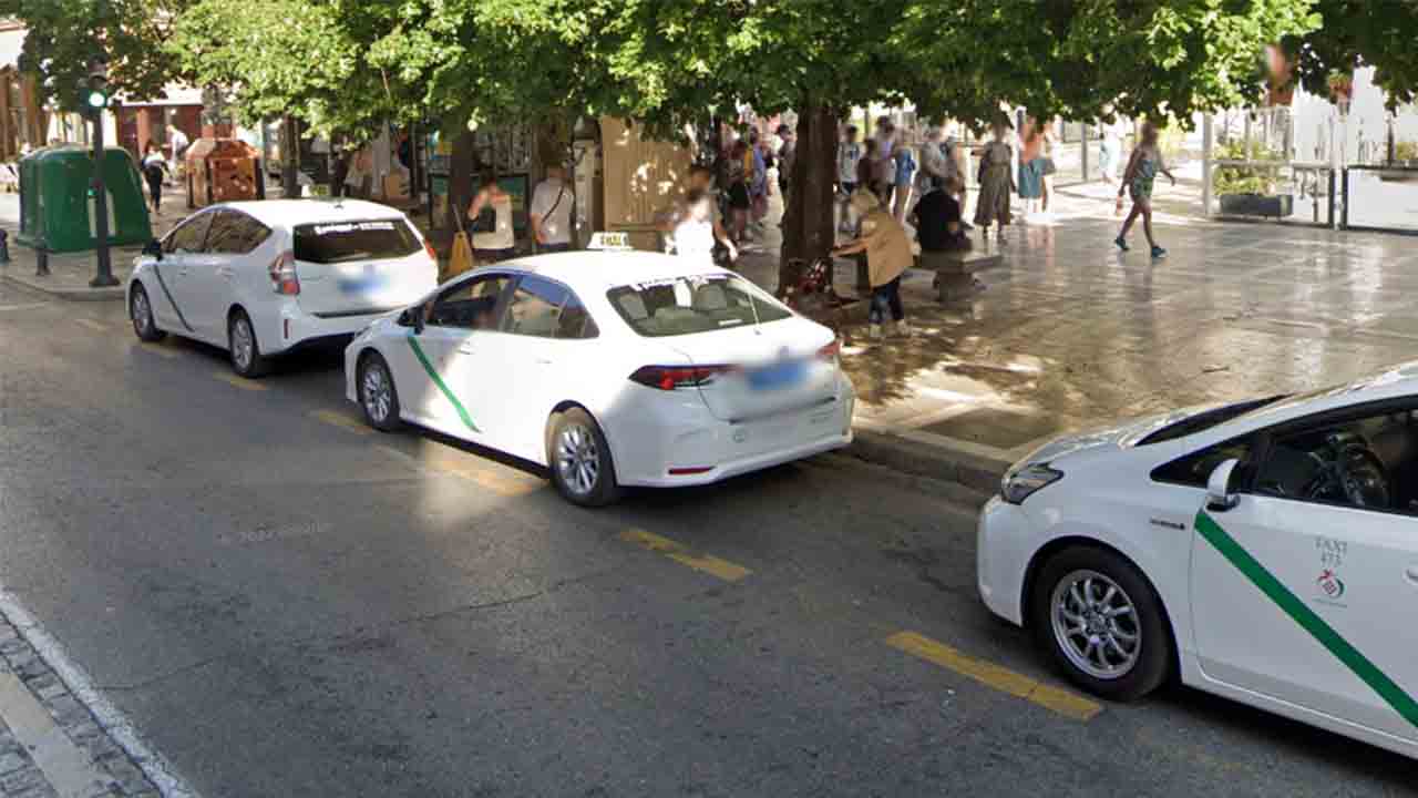 Paradas de taxi distrito Albaicin Granada