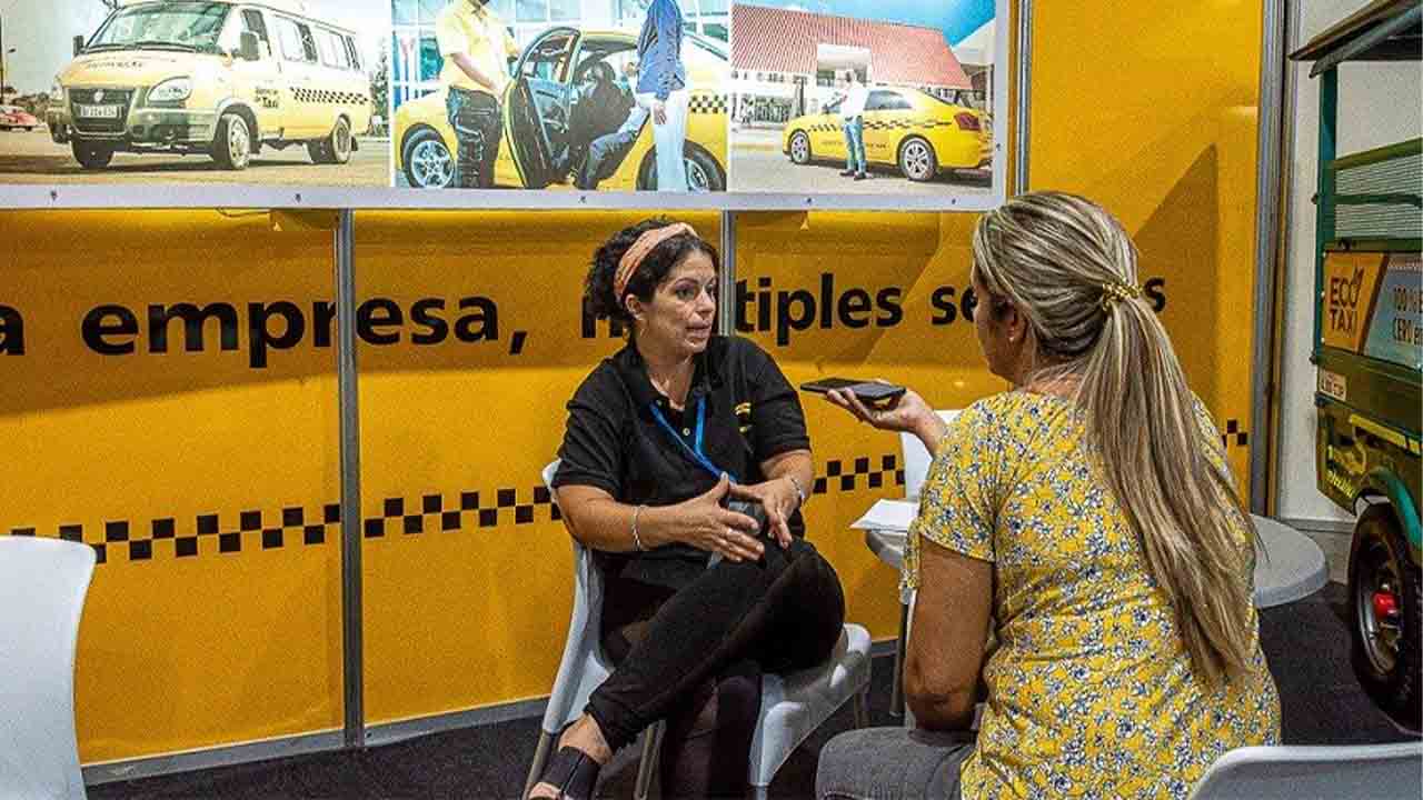 Taxis Cuba, en la Feria Internacional de Transporte y Logística, FITL 2022