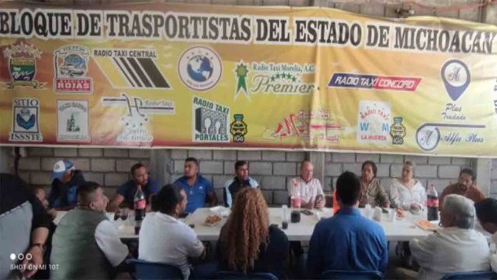 El transporte público de Michoacán seguirá su lucha contra Uber