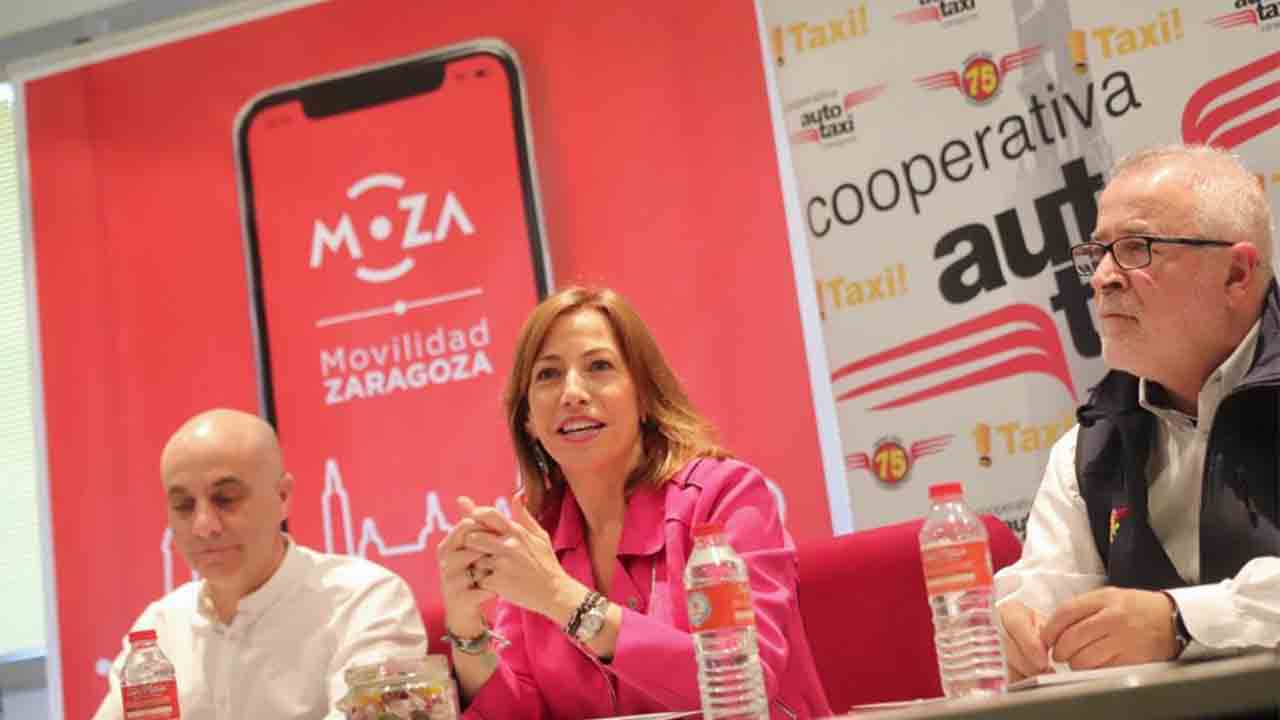 Llega MOZA, la App del taxi oficial de Zaragoza