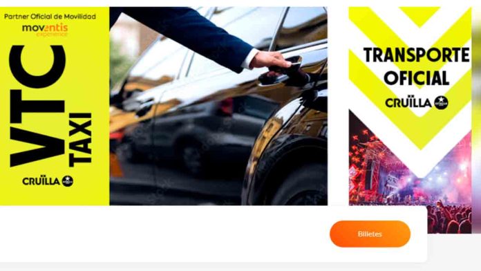 El robo de julio Los organizadores de Cruïlla Barcelona ofrecen taxis a precios desorbitados