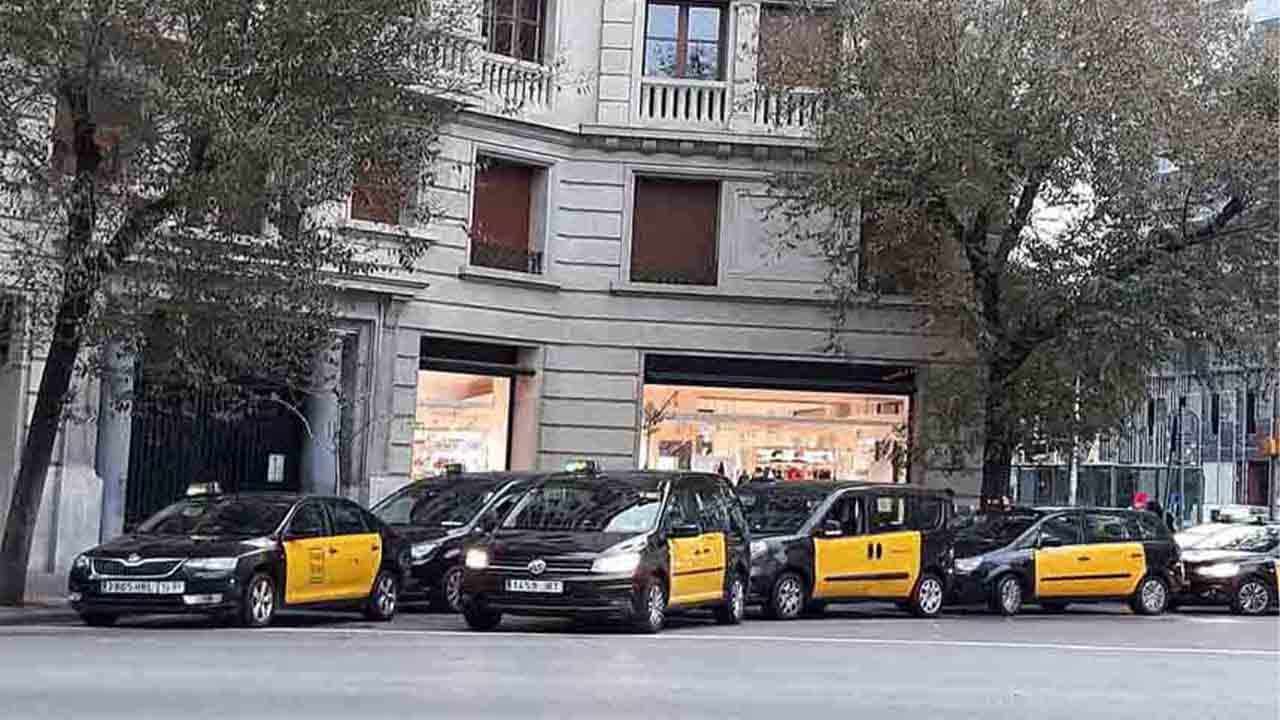 Paradas de Taxi en Barcelona