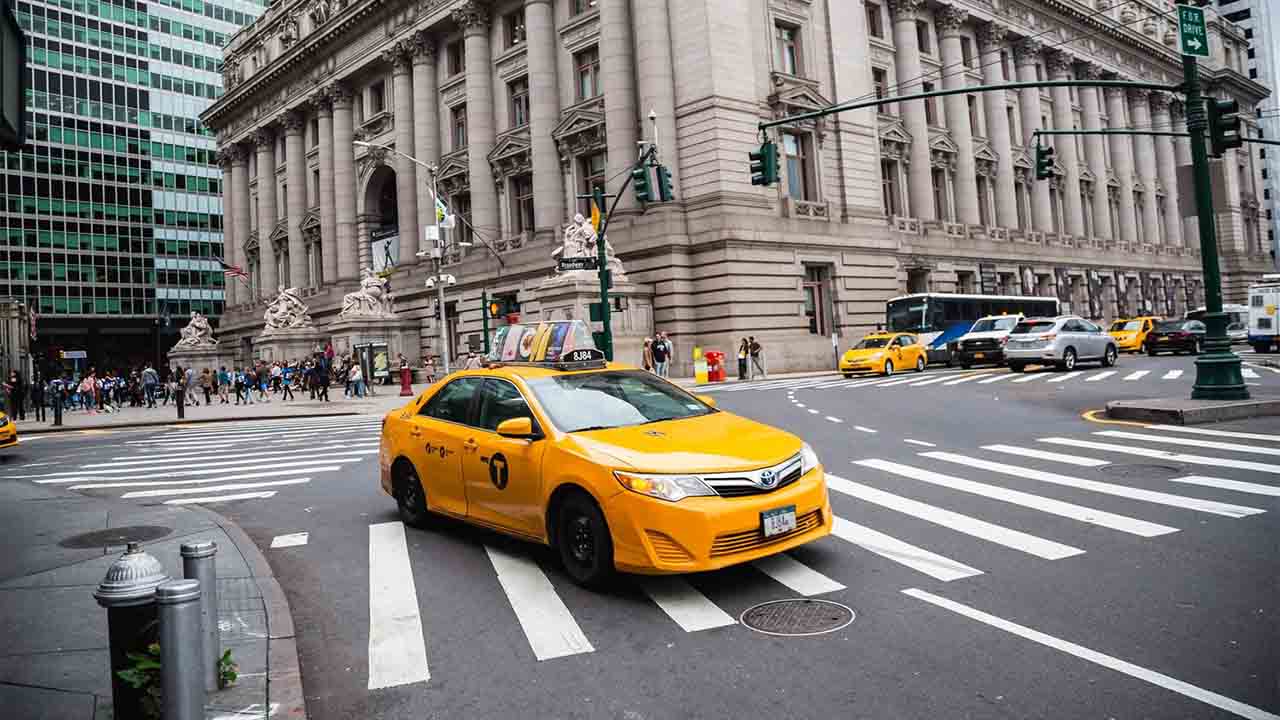 Nueva York quiere que los taxis paguen 1,25$ por entrar en la zona de congestión