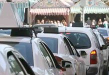 Paradas de taxi en la Feria de Abril 2024: "Utiliza solo taxis oficiales"