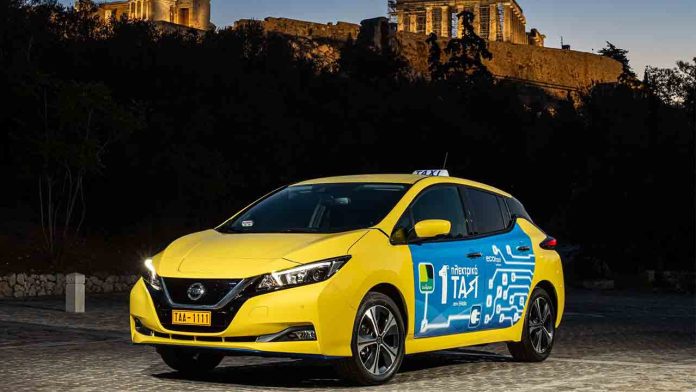 Atenas aportará hasta el 40% de importe en la compra de los taxis eléctricos