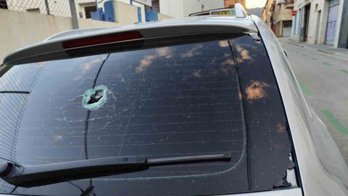 Detenido por causar daños a un taxi en Caldes de Montbui