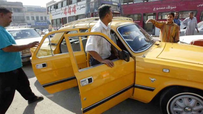 Irak registrará todos los taxis en un sistema digital