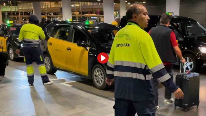 Los taxistas advierten de movilizaciones en el Aeropuerto de El Prat