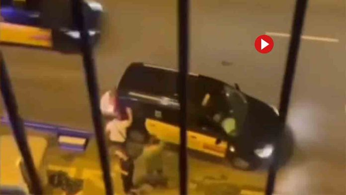 El taxista del atropello en Barcelona fue agredido antes de su actuación