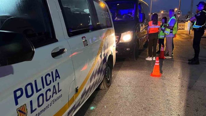 Pillan en Ibiza a 2 conductores de VTC y un taxista pirata conduciendo drogados