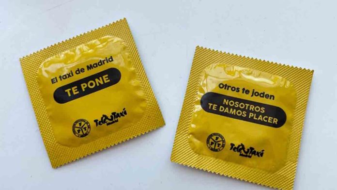 "El taxi de Madrid TE PONE": Preservativos gratis en el Día de la Salud Sexual