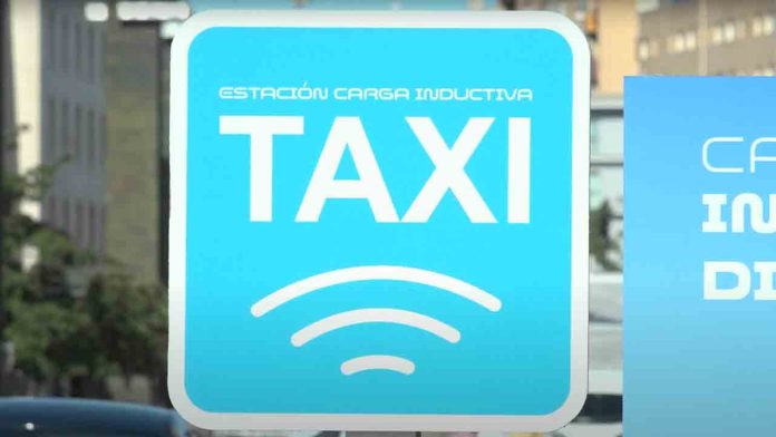 Zaragoza hace pruebas de carga inalámbrica para los taxis