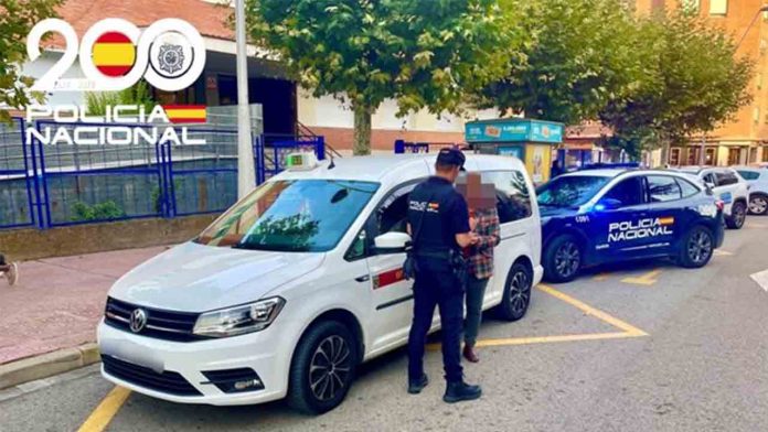 Detenido en Burgos por robo con intimidación a un taxista