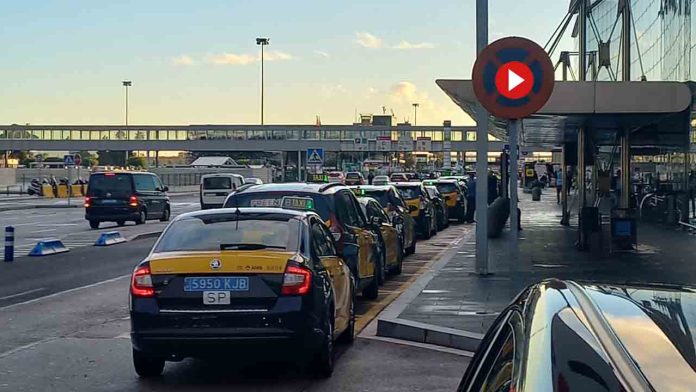 Mejoras en la parada de taxis de la T2 del Aeropuerto de El Prat