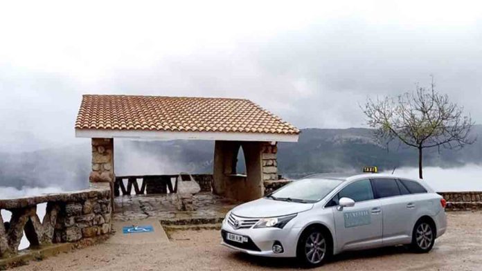 Rutas de taxi a demanda en la Cuenca Minera y Sierra de Huelva