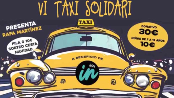 El taxi de Ibiza y Formentera anuncia la VI edición de Taxi Solidari