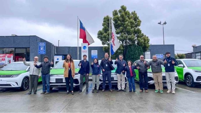 Los Lagos incorpora sus primeros taxis eléctricos