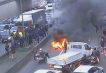 Los taxistas de Francia anuncian la gran movilización del año en París Los taxistas de Francia anuncian la gran movilización del año en París