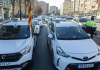 El taxi valenciano vuelve a las protestas ante la falta de regulación El taxi de València parará la noche de Sant Joan y los sábados de julio