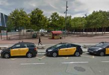 Una clínica propone una alianza con el sector del taxi para mejorar la atención a accidentados Dispositivo especial de taxis durante el Festival Cruïlla en Barcelona