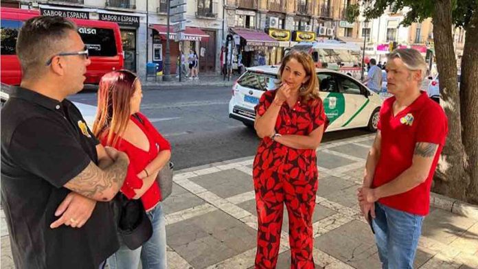 El PSOE denuncia la modificación de la parada de taxis de Plaza Nueva en Granada