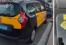 Inmovilizado un vehículo en Barcelona que simulaba ser un taxi Inmovilizado un vehículo en Barcelona que simulaba ser un taxi