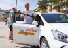 Ibiza refuerza la lucha contra el intrusismo con vinilos en los taxis