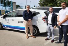 Marbella refuerza la seguridad sanitaria del taxi con tecnología de purificación del aire