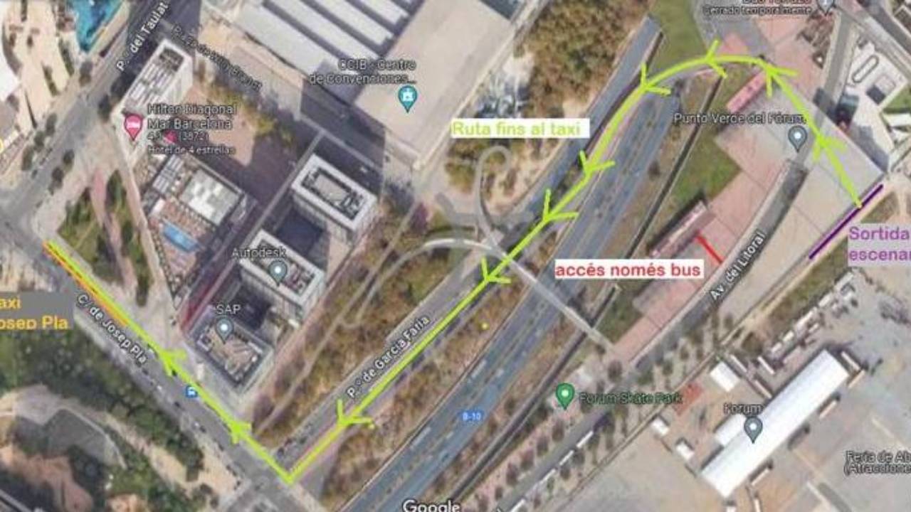 El Primavera Sound activa un amplio dispositivo de movilidad y refuerza las paradas de taxi