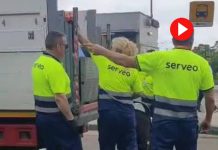 Refuerzo policial en la T1 del Prat contra la venta ambulante en la parada de taxis Operativo policial en la T1 del Aeropuerto de Barcelona contra la venta ambulante en la zona de taxis