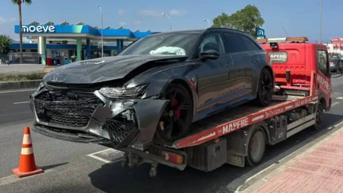 Accidente múltiple en Ibiza con tres taxis implicados en la carretera de Sant Antoni