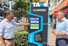Los Realejos instala monolitos en paradas de taxi para mejorar información y accesibilidad Los Realejos instala monolitos en paradas de taxi para mejorar información y accesibilidad