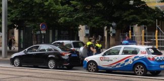 Los taxistas de Zaragoza intensifican la presión contra los VTC irregulares Los taxistas de Zaragoza intensifican la presión contra los VTC irregulares