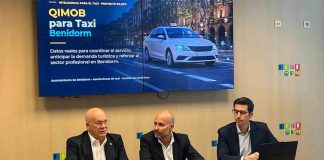 Benidorm probará QIMOB para modernizar la gestión del taxi Benidorm probará QIMOB para modernizar la gestión del taxi
