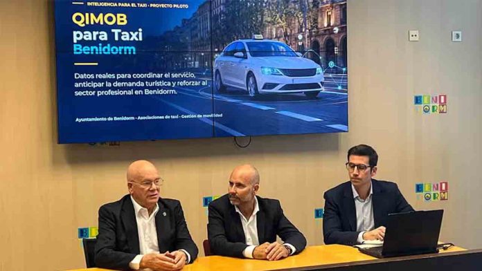 Benidorm probará QIMOB para modernizar la gestión del taxi Benidorm probará QIMOB para modernizar la gestión del taxi